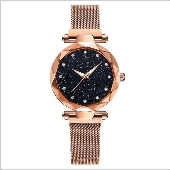 Accessories - Rose Gold Luxury Watch